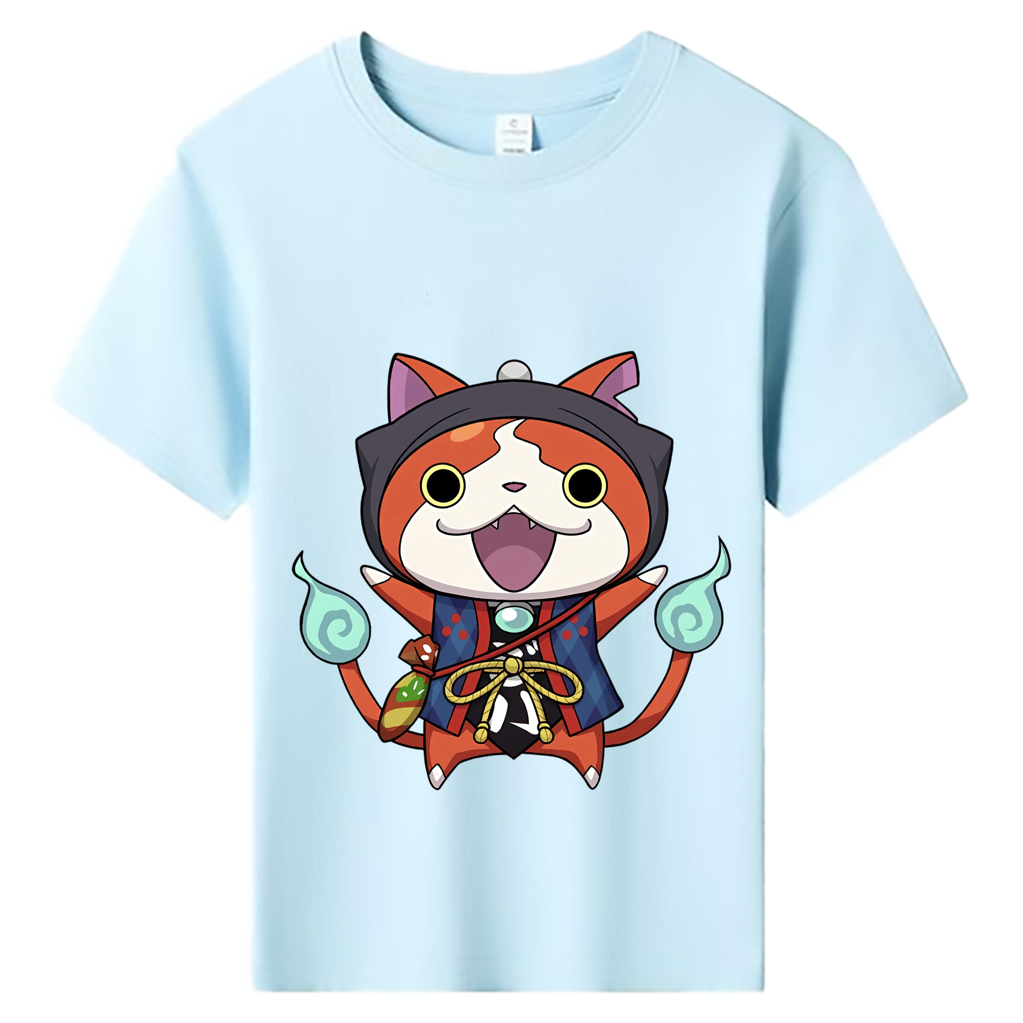 （画像用） 妖怪ウォッチ Yo-kai Watch 綿100％キッズTシャツ（フロントプリント）